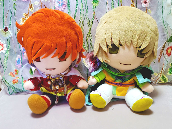 ヒノエくんと弁慶さん。